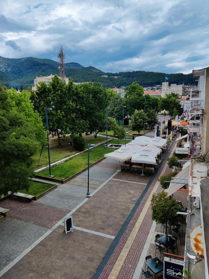 Hospitable Appartment In The Central Park, Xanthi Extérieur photo