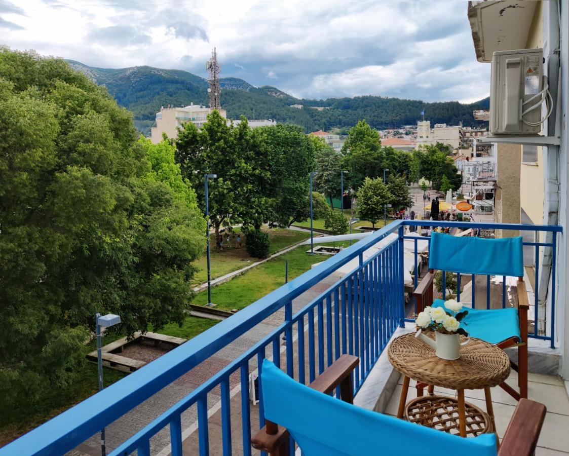 Hospitable Appartment In The Central Park, Xanthi Extérieur photo